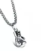 Stainless Steel Boxing Glove Necklace Chain Pair Boxing Glove Pendant Necklaces For Men Boys Charm Fashion Sport Fitness Jewelry