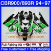 Kit voor HONDA CBR900RR CBR 893RR 1994 1995 1996 1997 Body Factory White 260HM.23 CBR 893 CBR900 RR CBR893 RR CBR893RR 94 95 96 97 FUNLING