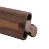 Drewniana obudowa z ręcznie robionym drewnianą ziemianką z ceramiczną jeden hitter metalowy hak tytoniowy rurki palenia Portable3567460