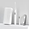 Xiaomi Mijia Huohou Portable Ear Wax Cleaner Nail Clipper Set Uppladdningsbara Swabs Pick Remover Ear Pick Cleaner med förvaringslåda