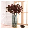 Fake Magnolia Leaves Branch Silk Leaves Tropical Plant Home Table Decor8875882