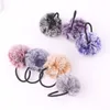 7 Renk 3D Topu Hairbands At Kuyruğu Tutucu Halat Çocuk Kız Güzel Saç Klipleri Kadınlar Yaratıcı Sevimli Saç Aksesuarları EJJ165