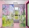 HD Digital Gardin Blommor Blommande Unicorn Stroll 3D Animal Gardiner Anpassa dina favorit eleganta praktiska gardiner