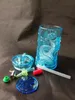 2018 Intarsiato Dragon Water Tobacco Bottle Bong Bruciatore a nafta Tubi d'acqua Tubo di vetro Oil Rigs Fumo Shippin gratuito