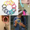 Bracciale al bracciale in silicone Braccialette da braccialette braccialetti da braccialetti liberi gravi portachiavi fai -da -te per chiavi automobilistica da uomo da uomo braccialetti braccialetti braccialetti