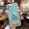 Luxus-Schmetterlings-Abdeckung für Iphone 11 Pro Max 7 8 PlusCase Glitter Drop Blue Hüllen für Iphone Xr Xs Max 6 6S Plus Case Cover Etui3650019