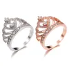 Women Fashion Shape Wedding Engagement Bridal Princess Crown Ring Jewelry4893125