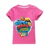 Superzings Tshirt dla Big Boy Girl Ubrania Summer Super Zings Dzieci
