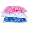 100 stks / partij Disposable Headdear Douche Caps Waterdichte Eenmalige Elastische Bad Hoed Douche Clear Salon Badkap Hotel T2I5909