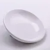 Tempo de imitação de prato de porcelana Molho de prato de água Drop Shape tigela Molho de soja Prato
