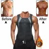 Summer Men Body Shaper Slimming Tight Vest Elastic Sculpting Waist Trainer Corset Trainning Sportswear Fitness Tanks