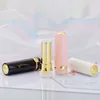 Empty Lip Balm Tubes 12.1mm Diameter Containers Lipstick Tube Refillable Bottles Lip Tubes F2326