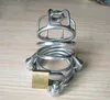 Devices Male Lock Chasity Cages Steel BDSM Bondage Gear Cock Stainless Penis Man Cbt Permanent And Screw Latest Design6243025