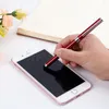 2 in 1 Için Kapasitif Stylus Kalem Mini Stylus Dokunmatik Ekran Kalem Kapasite Ekran Iphone 6 7 8 x Ipad 2/3/4 SUMSANG s8 s9 s10