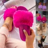 Femmes chaussures moelleux pantoufles vraie fourrure diapositives intérieur tongs chaussures décontractées femme fourrure de raton laveur sandales en peluche Feminina 4.16