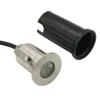 AC85-265V Recessed Lighting Outdoor Lamp 1W 3W LED Spot Floor Garden Yard LED Underground Light Size 41*73mm