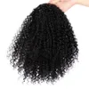 REBEAUTY Синтетическое хвост афро Puff Kinky Curly Shinkytring Hailtail для чернокожих женщин извращенные кудрявые шнурки.