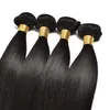 Peruaanse Human Hair 2 Bundels Straight Groothandel Virgin Hair Extensions 2 Stuks/partij Natuurlijke Kleur Zijdeachtige Straight Virgin Haar