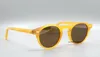 Luxury- Oliver Vintage Men and Women 5186 Sun Glasses Peoples Solglasögon OV5186 Polariserade solglasögon 45mm Retro Designer Brand GLA298A