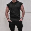 Men's Tee Shirt Homme Hooded T-Shirt Summer Pattern Casual Gyms Fitness Comfortable Men's Shirt Clothing Camisetas Hombre