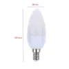 OMTO E14 3W 220 V Światło Światła LED Candelabra Żarówka Spotlight Candle Bulb