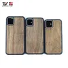 Custodie per telefoni TPU in legno di noce naturale di lusso più vendute Design personalizzato antiurto impermeabile per iPhone 6 7 8 X 11 12 Pro Max Xs Xr Cover posteriore Shell