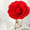 kunstmatige Super Velvet Peony Fake Flower Studio-opnamen Romantisch Thema Bruiloft Show Achtergrond simulatie decoratieve bloem