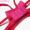 Conjuntos de Bras Avidlove Sexy Set T-Back Aberto Bra Sex Shop Lingerie Strap Adjustable Hollow out underwear