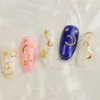 1 Box Moon Stars Nail Art Nitets Stud Multi Mental Decals Diy Tips Manicure Charms UV Gel 3D Nail Decorations Perfect Nailart