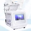 8 IN 1 Hydro Facial Machine RF ringiovanimento della pelle Microdermoabrasione Hydro Dermoabrasione Rimozione delle rughe bio-lifting Macchina spa idrafacciale