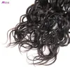 8a Brasilian Loose Deep Wave Haft Weft Kinky Straight Human Hair Bundles 4PCS Peruvian Indian Malaysian Hair Extensions Natural Black