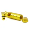 New 5CM color aluminium alloy mini-small bullet threaded pipe