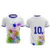 Hele blanco goedkope aangepaste afdrukken Man T-shirt Badmintonkleding Tafeltennisuniform Zweet Custom291y