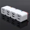 Metal Dual USB wall Charger US EU Plug 2.1A AC Power Adapter Wall Charger Plug 2 port for Phone