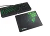 Razer Mouse 320x240x4mm Locking Edge Gaming Pad Gamer Game Anime Mousepad Mat Snelheidsversie voor Adder in Retail Pakket