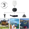 Outdoor Portable Wine Glass Holder With Fixed Belt Household Wine Glass Holder With Sucker Barware Accessories For Travel1353680