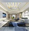 Simple creative 3D three-dimensional relief ceiling mural Art Painting Living Room Bedroom Ceiling Backdrop Wallpaper 3D