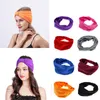 Women Headpiece Stretch 2020 Turban Hair Accessories Headwear Yoga Run Bandage Hair Bands Headbands Wide Headwrap DA388