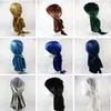 Velvet Premium Durag Bandana (17 Colors) 360 Waves Extra Long Straps Durags Pirate hats for Men Headwear Headband