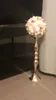 Nuevo estilo de boda, oro, rosa, árbol mental de lujo, centro de mesa, soporte para decoración de boda decor0794