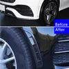 Adesivos estilo do carro tubarão bochecha aberturas amortecedor dianteiro entrada mordaça guarnição para mercedes benz gle w167 2020 roda sobrancelha adesivos decorativos