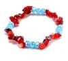 7 Braccialetti Chakra per donna 9 colori Cristalli curativi Chip di pietra naturale Bracciali donna a filo singolo Braccialetti Reiki Lazuli per donna