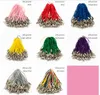 100pcs/lot Multicolor Lobster Clasp Lanyard Strap Cord Mobile Straps Charm Nylon Key Ring Chain DIY Jewelry Making Cord & Wire