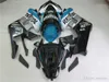 ABS Plastikowe WŁAŚCICZENIA DO HONDA CBR1000RR 2004 2005 Blue Silver Black Injection Motorcycle Coring Kit CBR1000RR 04 05 OT49