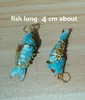 Cloisonné Émail Coloré Mignon Koi Poissons Pendentifs En Gros Artisanat Traditionnel Bijoux Accessoires DIY Poisson Rouge Charmes Pour Bracelet Boucles D'oreilles Collier Faire