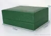 Fabriek leverancier luxe groen met originele doos houten horloge doos papieren kaart portemonnee boxescases polshorloge doos