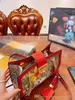 Ms Flower One Genuine Leather Handbag Shoulder Bags Bag Printing Chain Shopping Restoring Ancient Ways Girls Women