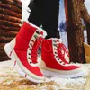 Stivali da neve per uomo Scarpe invernali Sneakers maschili Stivali a metà polpaccio impermeabili Stivaletti caldi in peluche casual con pelliccia 2019