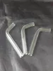 Bico de suc￧￣o de vidro Bongosos de queimador de ￳leo Tubos de ￡gua Platas de ￳leo de tubo de vidro fumando