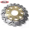 Arashi For Kawasaki Ninja ZX10R 1000 2004 2005 2006 2007 Front Rear Brake Disk Disc Rotor Kit ZX-10R ZX 10R ZX6R 600 2007-2015